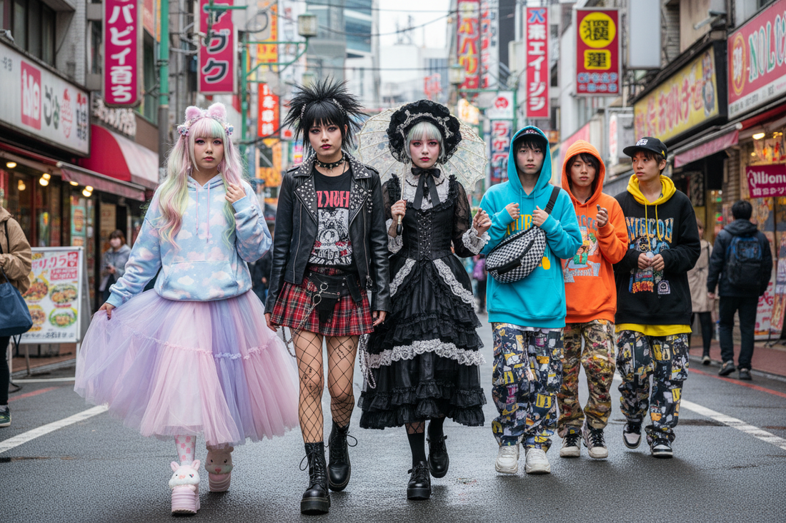 Harajuku Fashion Guide 2025: Colors, Layers, and Street Style Energy