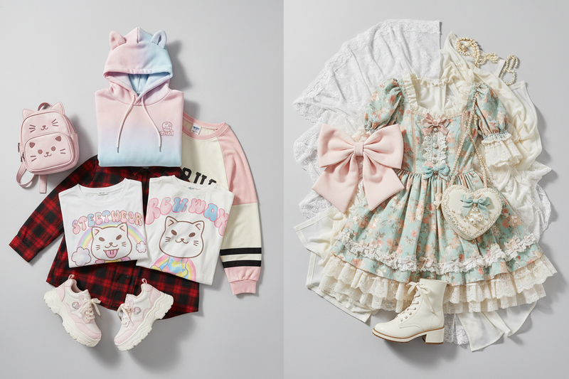 2026 Streetwear vs Romantic Kawaii: Which Vibe Are You (and How to Style Both)