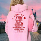 Sunset Wave Pastel Hoodie - kawaii-inspired outfit in pastel colors - 46038180