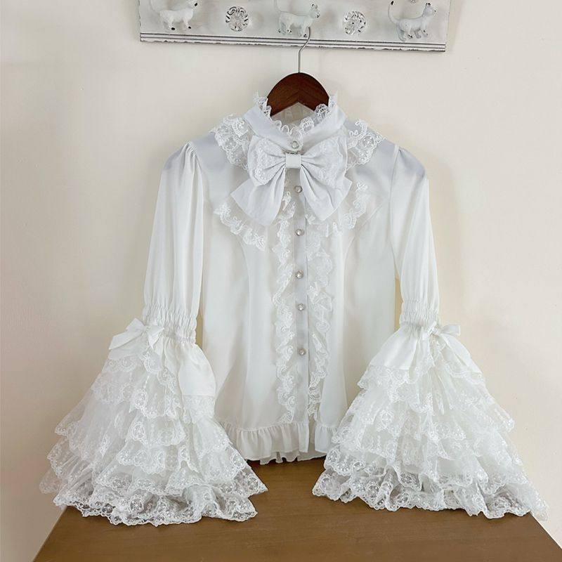 Hime-Sleeve Sweet Lolita Bell Sleeve Blouse