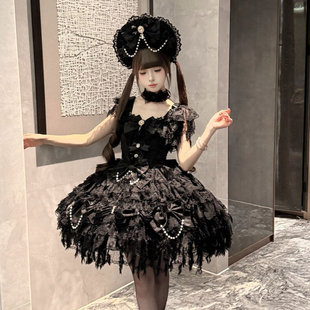 Cloudveil Bridal Doll JSK Lace Dress