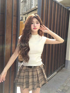 Summer Sweet Milky Dopamine Two-Piece Set - kawaii-inspired outfit in pastel colors - 69703758