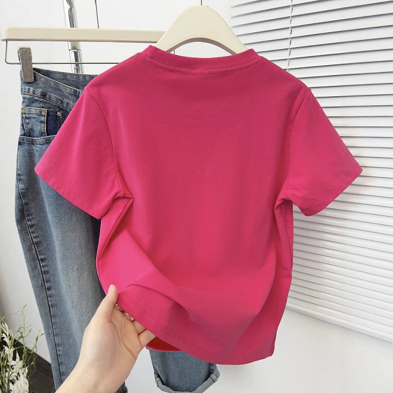 Simple Cute Rabbit Short-Sleeve Tee