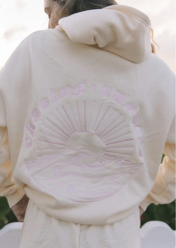 Sunset Wave Pastel Hoodie