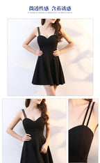 Sweetheart Flare Mini Dress - kawaii-inspired outfit in pastel colors - 16021589