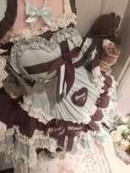 Mint Chocolate Sweetheart Princess JSK Set - kawaii-inspired outfit in pastel colors - 41591264