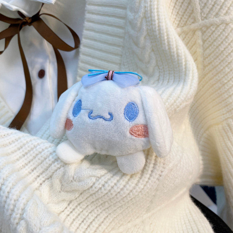 Lazy Japanese Collegiate Knit Cardigan - kawaii-inspired outfit in pastel colors - 28200172