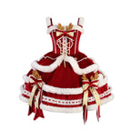 Christmas Symphony Lolita Dress Set - kawaii-inspired outfit in pastel colors - 90908680