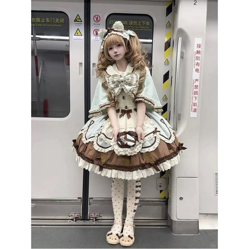 Mint Chocolate Princess Lolita Set