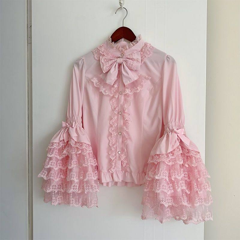 Hime-Sleeve Sweet Lolita Bell Sleeve Blouse