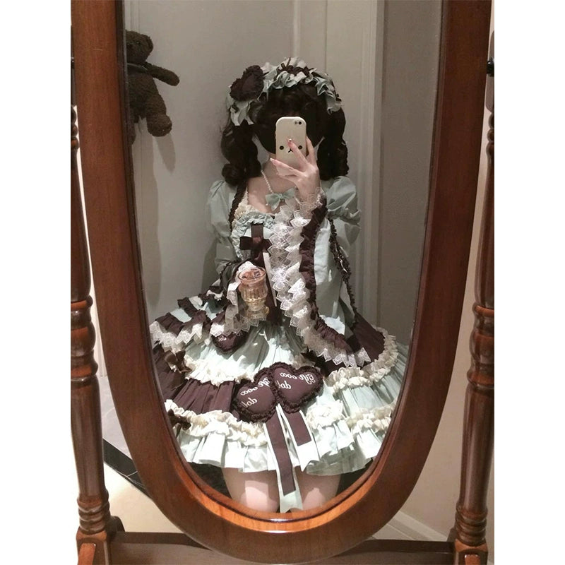 Mint Chocolate Sweetheart Princess JSK Set