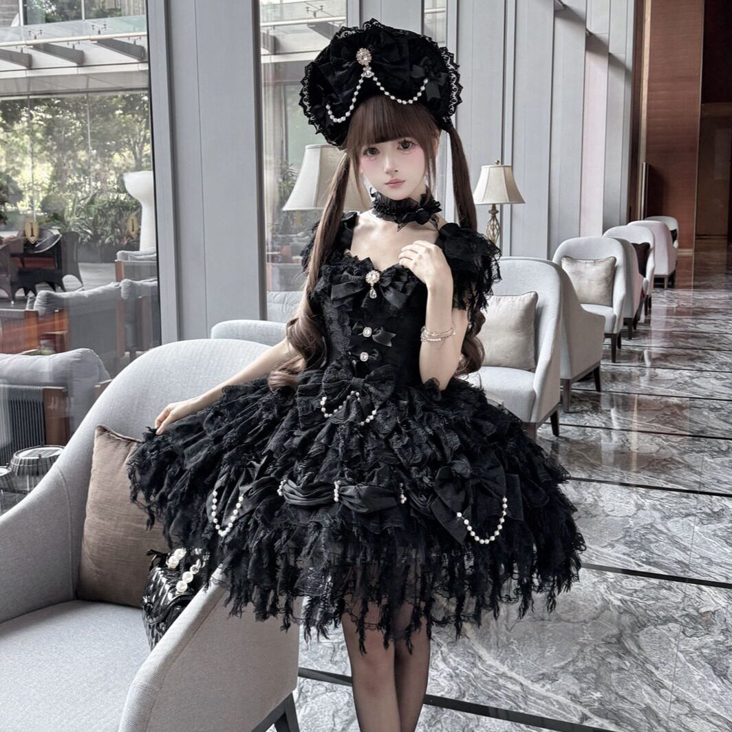 Cloudveil Bridal Doll JSK Lace Dress