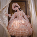 Blush Princess Lolita Ball Gown Dress - kawaii-inspired outfit in pastel colors - 4555972