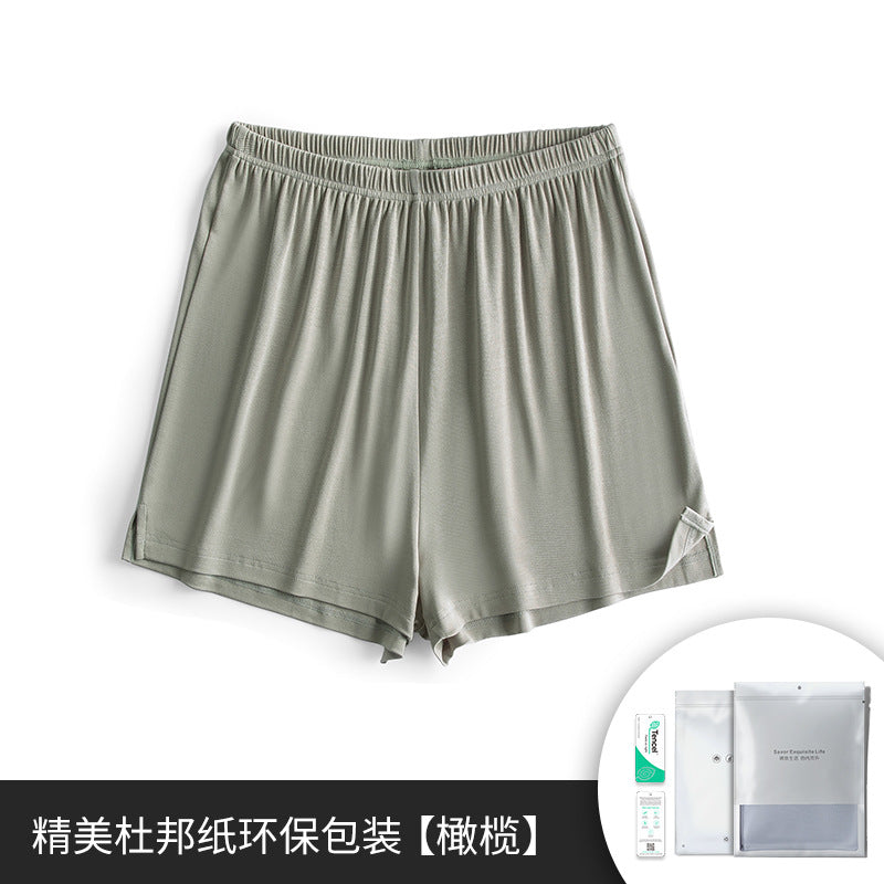 Reversible Modal High-Waisted Safety Shorts - kawaii-inspired outfit in pastel colors - 29391416