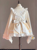 Pastel Bunny Princess Kimono Lolita Dress - kawaii-inspired outfit in pastel colors - 37033137
