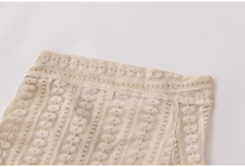 Original homemade forest retro irregular cut-out lace tie versatile layered skirt curtain one-piece meat fart curtain