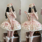 Butterfly Ballet Lolita Cake Dress - kawaii-inspired outfit in pastel colors - 74166708