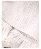 Pink Knit Top & Lace Trim Skirt Set - kawaii-inspired outfit in pastel colors - 53760149