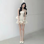 French First-Love Polka Dot Slip Dress - kawaii-inspired outfit in pastel colors - 48311770