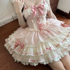 Butterfly Ballet Lolita Cake Dress - kawaii-inspired outfit in pastel colors - 45807384