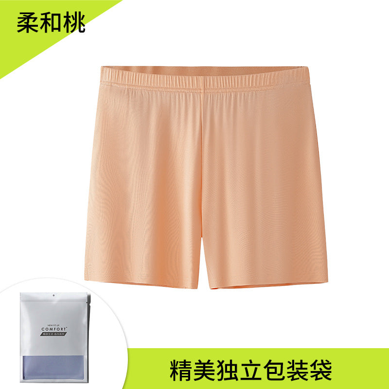 Reversible Modal High-Waisted Safety Shorts - kawaii-inspired outfit in pastel colors - 36098401