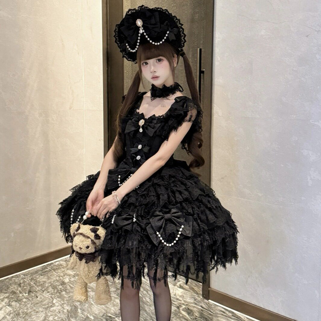 Cloudveil Bridal Doll JSK Lace Dress