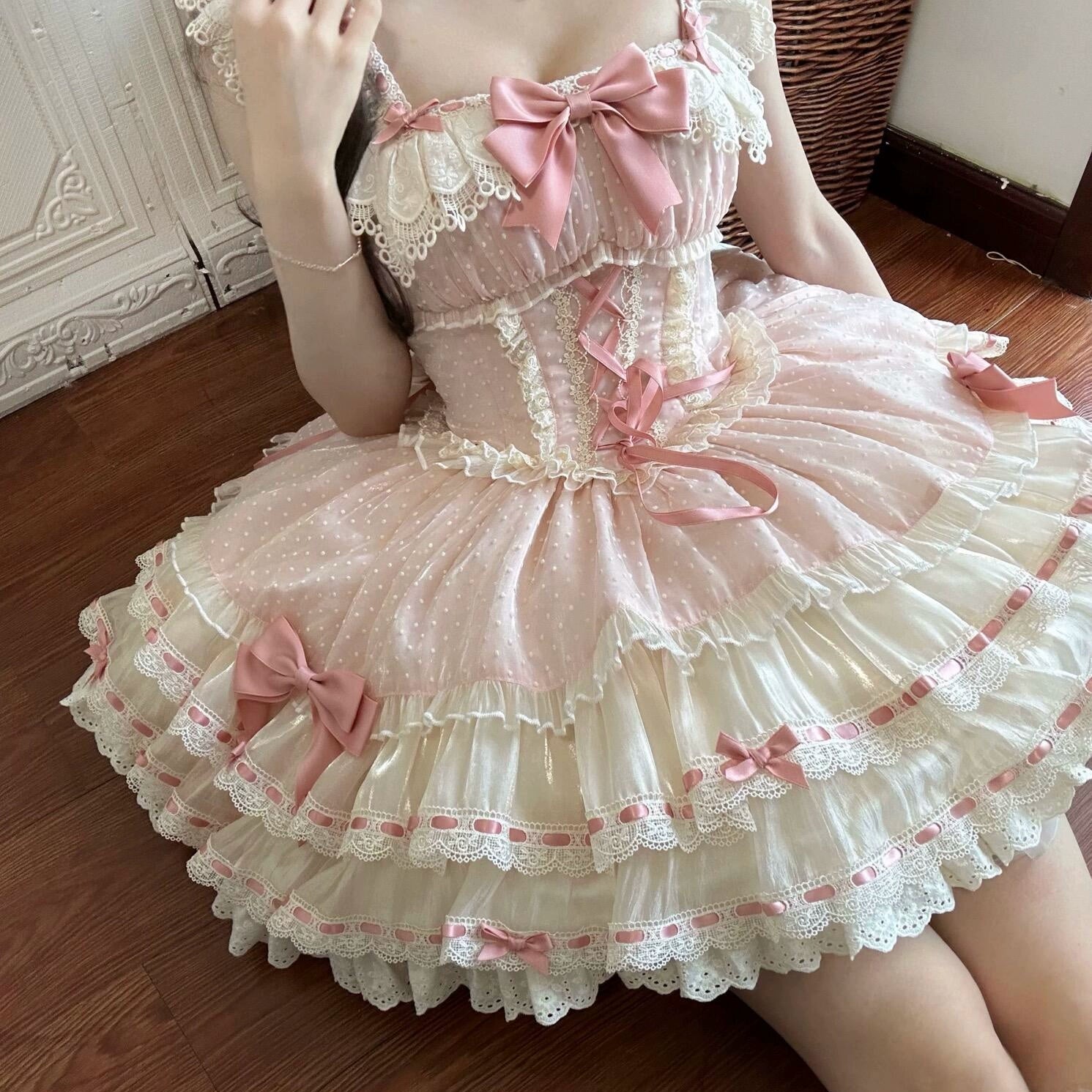 Butterfly Ballet Lolita Cake Dress