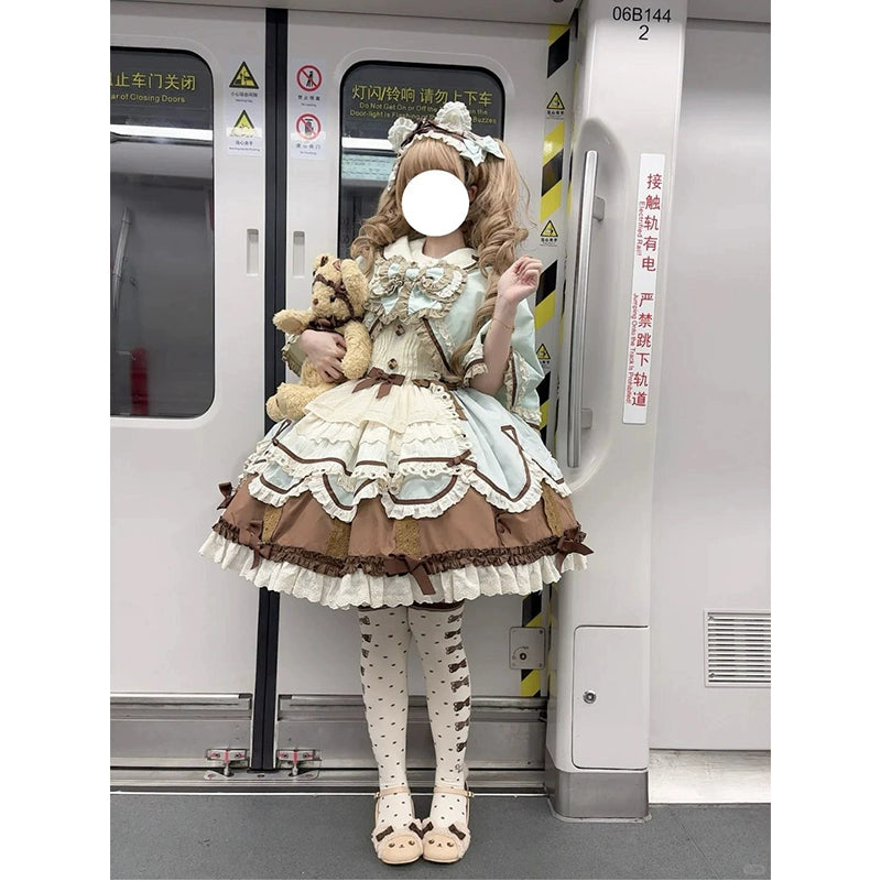 Mint Chocolate Princess Lolita Set