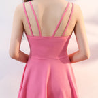 Sweetheart Flare Mini Dress - kawaii-inspired outfit in pastel colors - 84511016