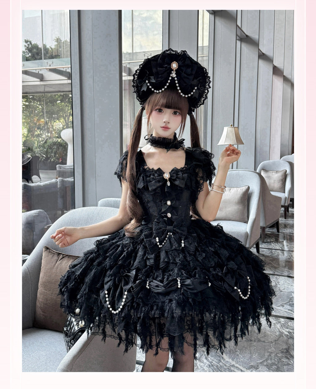 Cloudveil Bridal Doll JSK Lace Dress