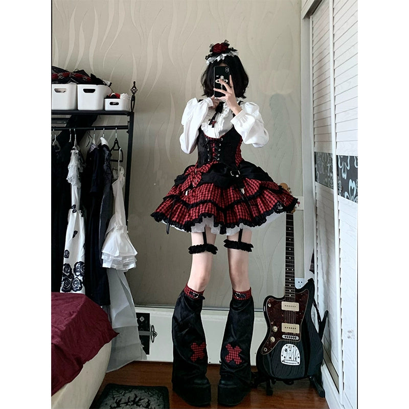 Sweetheart Idol Rock Lolita Costume Set