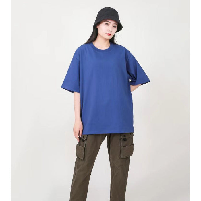 Classic Loose Plus Size Soft Tee - kawaii-inspired outfit in pastel colors - 69718093