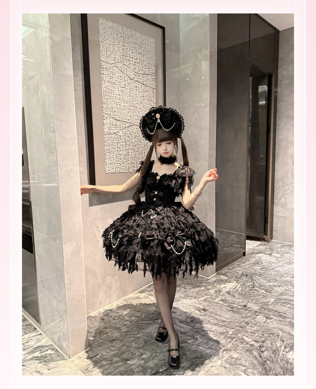 Cloudveil Bridal Doll JSK Lace Dress