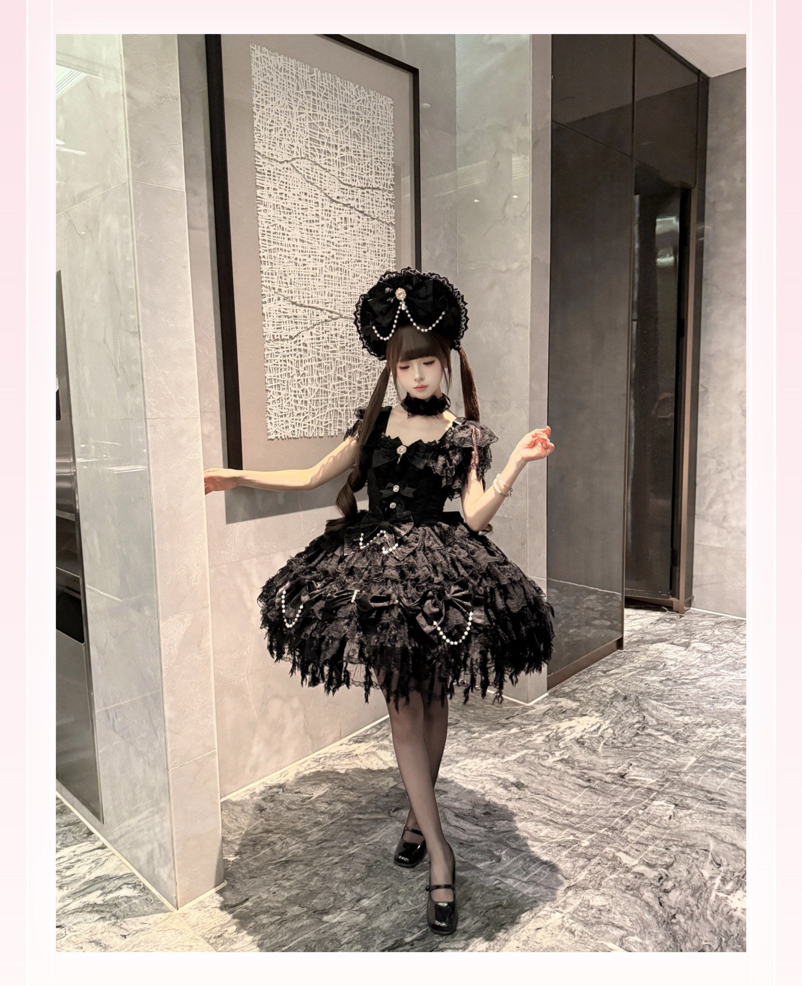 Cloudveil Bridal Doll JSK Lace Dress