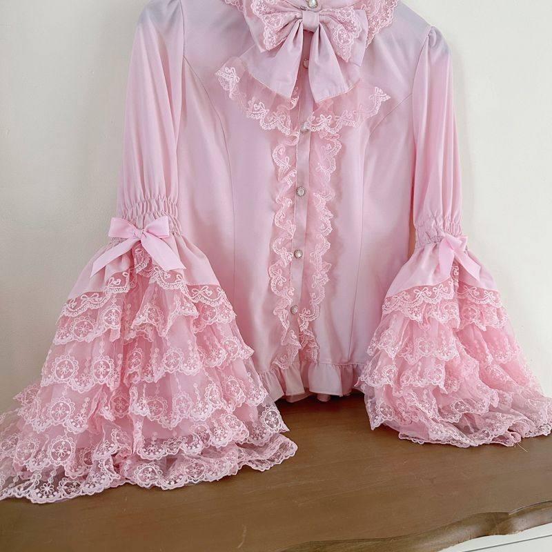 Hime-Sleeve Sweet Lolita Bell Sleeve Blouse