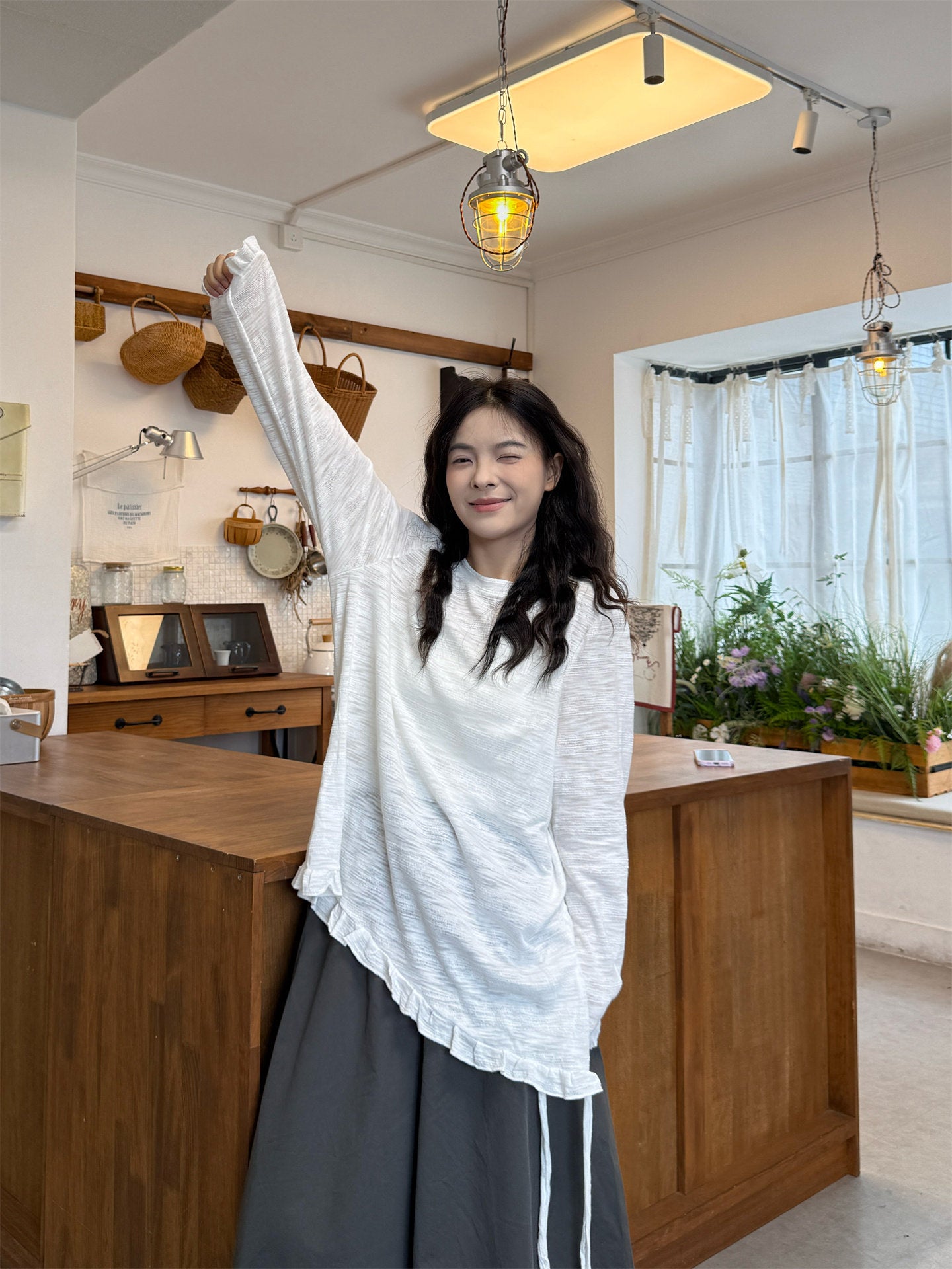 Plus Size Retro Kitten Vest Pants Set - kawaii-inspired outfit in pastel colors - 88155090