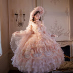 Blush Princess Lolita Ball Gown Dress - kawaii-inspired outfit in pastel colors - 7093970