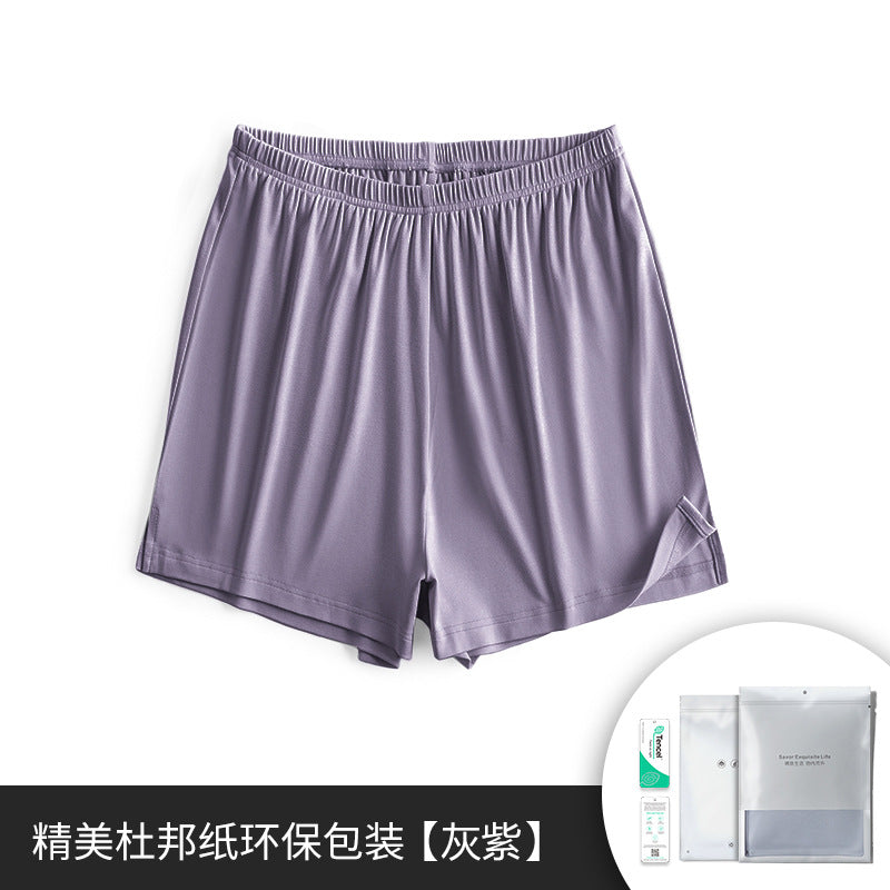 Reversible Modal High-Waisted Safety Shorts - kawaii-inspired outfit in pastel colors - 41070934