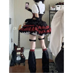 Sweetheart Idol Rock Lolita Costume Set - kawaii-inspired outfit in pastel colors - 96804569