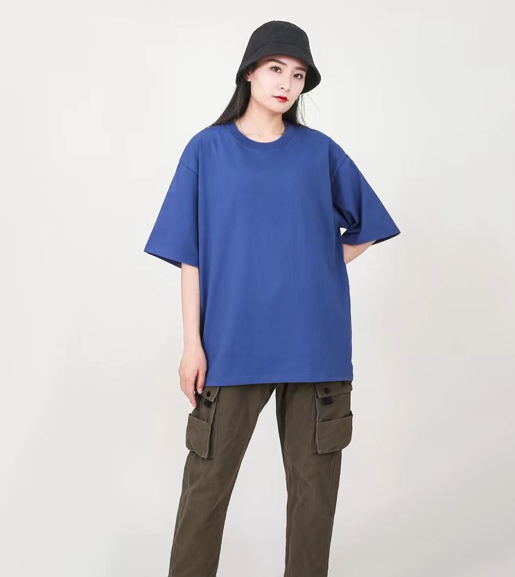 Classic Loose Plus Size Soft Tee - kawaii-inspired outfit in pastel colors - 6326466