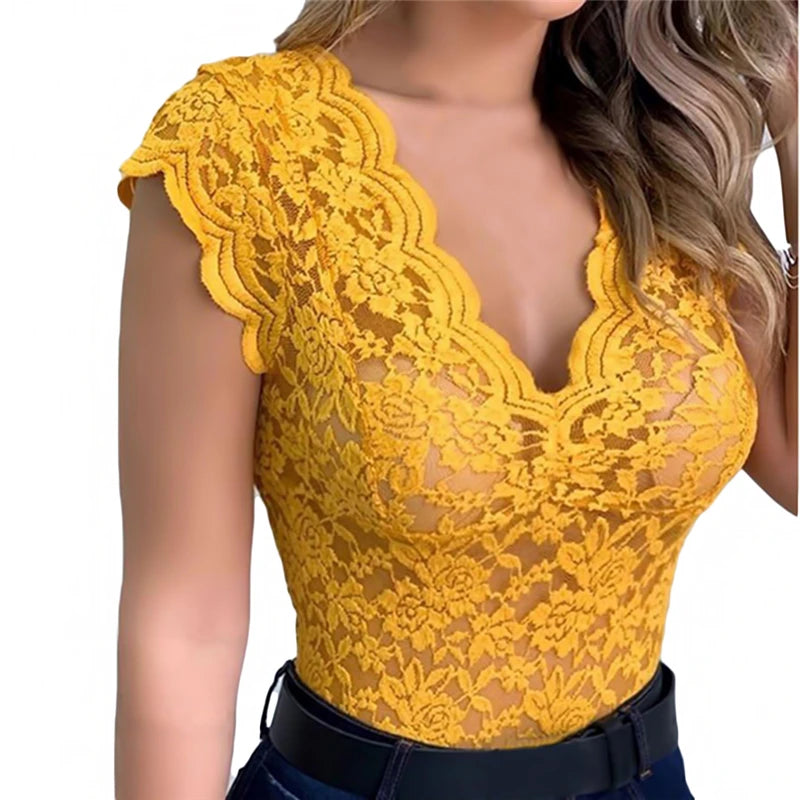 Lace Hollow Out Cardigan Top