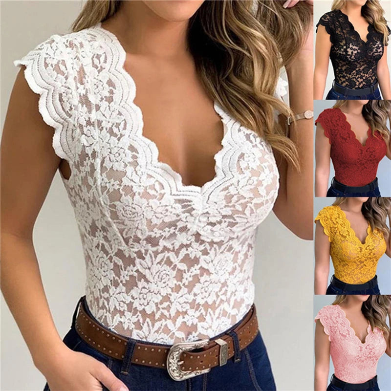 Lace Hollow Out Cardigan Top
