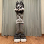 In Stock Fursuits head cheap animal head costume cat furry head kemono cute dog head costume role-playing costume