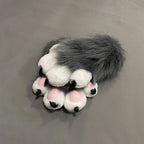In Stock Fursuits head cheap animal head costume cat furry head kemono cute dog head costume role-playing costume