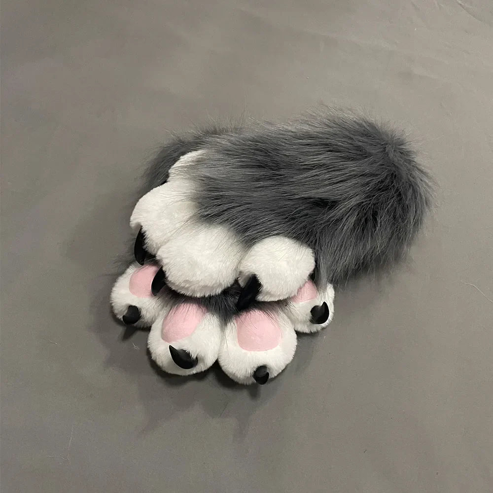 In Stock Fursuits head cheap animal head costume cat furry head kemono cute dog head costume role-playing costume