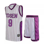Kuroko no Basuke Anime Cosplay Yosen Basket School Uniform Murasakibara Atsushi Jersey Set 9 12 Sportswear Tshirt