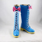 Anime Little Pony Cosplay Pinkie Pie Boots Halloween Carnival Custom Made Little Pony Ppinkie Pie Blue Shoes