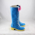 Anime Little Pony Cosplay Pinkie Pie Boots Halloween Carnival Custom Made Little Pony Ppinkie Pie Blue Shoes