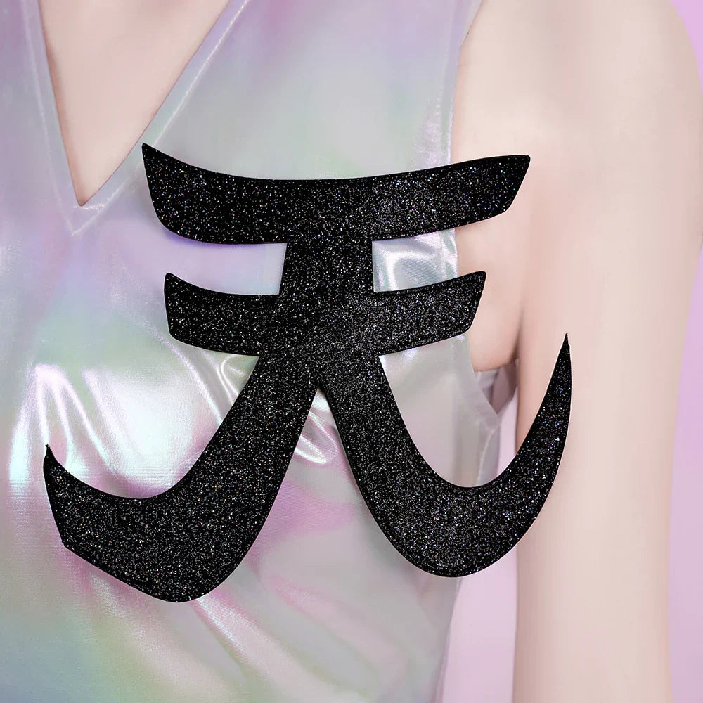 Panty Stocking Polyester Cosplay Costume Polyurethane Cosplay Costume Anime Black White Jumpsuits For Hallowmas Party