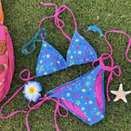 Japanese Hello Kittys Girls Split Strap Swimsuit Summer Women Bikini Cute Sweet Girls Seaside Fashion Bathing Suit Y2K